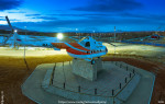 Памятник вертолету МИ-8