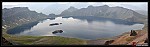 Панорама озера Хангар