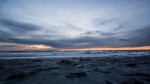 Рассвет на Халактырском пляже